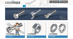 Desktop Screenshot of coolinox.nl
